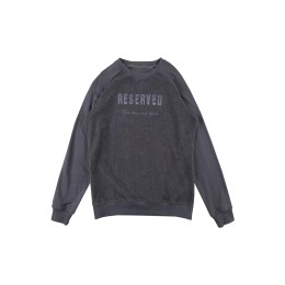 Customized plush round neck sweatshirt body Designed side zipper round neck sweatshirt Horn sleeves Gray with blue sleeves Creative design Winter warm sweatshirt Sweater supplier Z651 Customized plush round neck sweatshirt body Designed side zipper round neck sweatshirt Horn sleeves Gray with blue sleeves Creative design Winter warm sweatshirt Sweater supplier Z651